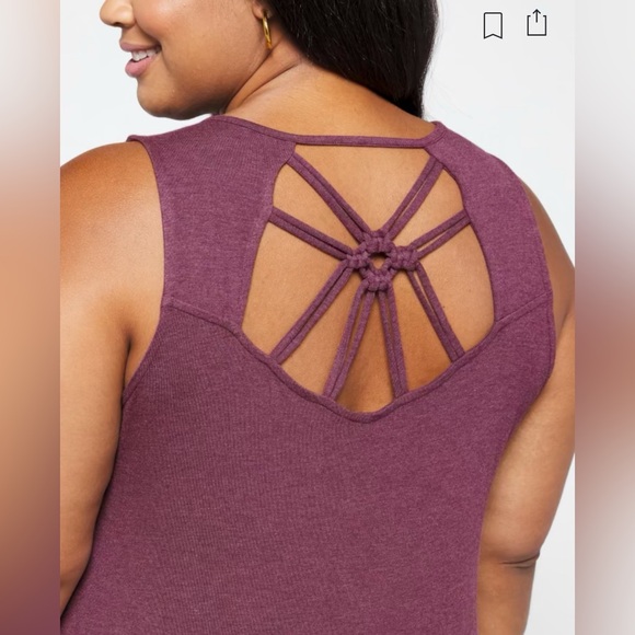 Market & Spruce sleeveless knit top. - Picture 3 of 3